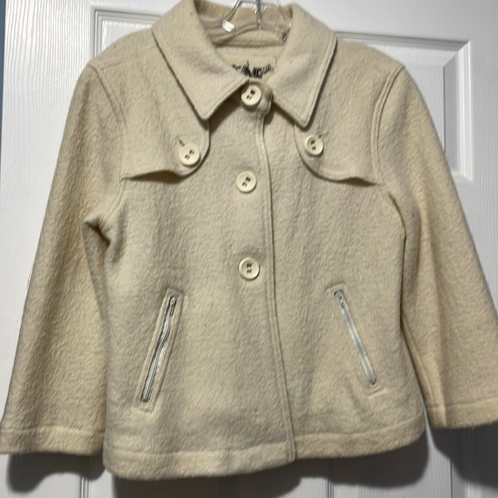 Beige Wool Jacket